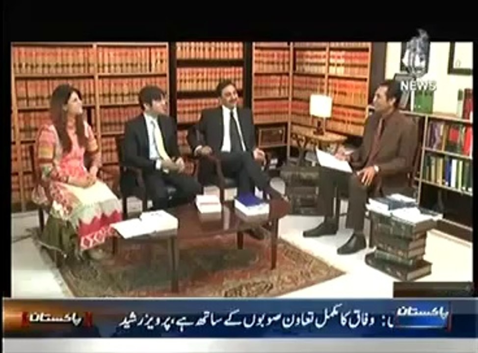Live With Talat on Aaj News (20th April 2014)