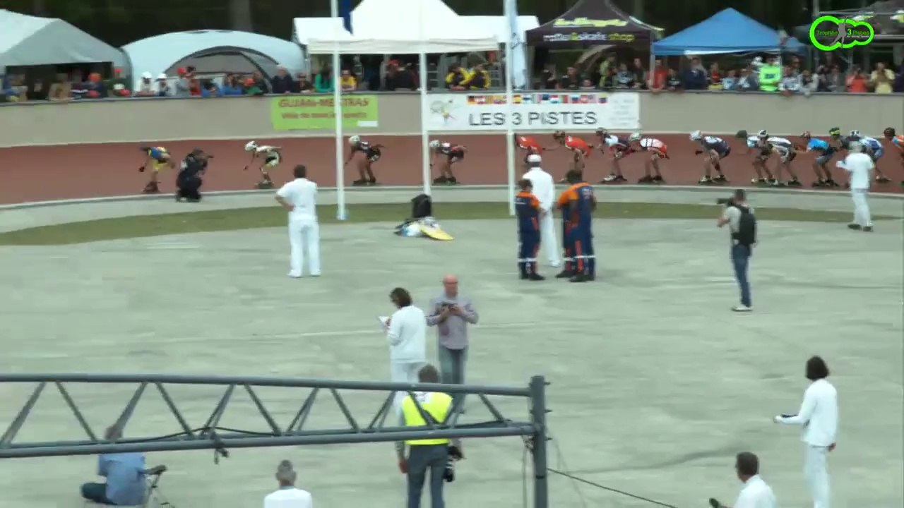 3 Pistes 2014 - Gujan  Finale 5000m à points - Juniors B Garçons -