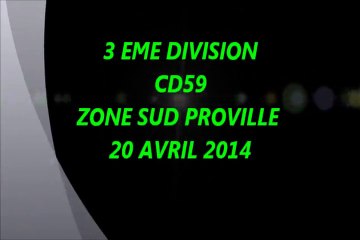 3 EME DIVISION PECHE AU COUP  CD59 PROVILLE  ZONE SUD 20 AVRIL 2014