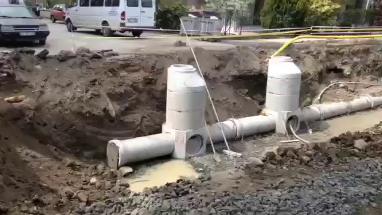 Atakumda Doğalgaz Borusu Patladı