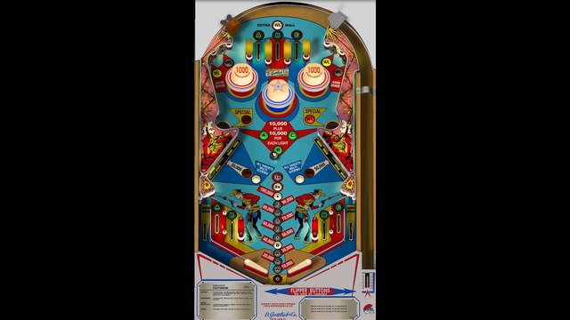 Fast Draw visual pinball