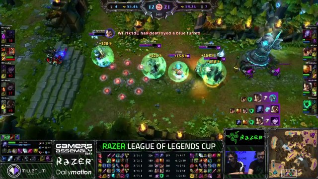 Grande Finale RAZER League of Legends Cup - Gamers Assembly 2014