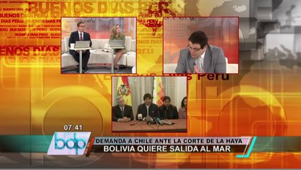 Afirman que si Corte de la Haya le da razón a Bolivia, Perú deberá pronunciarse (1/2)