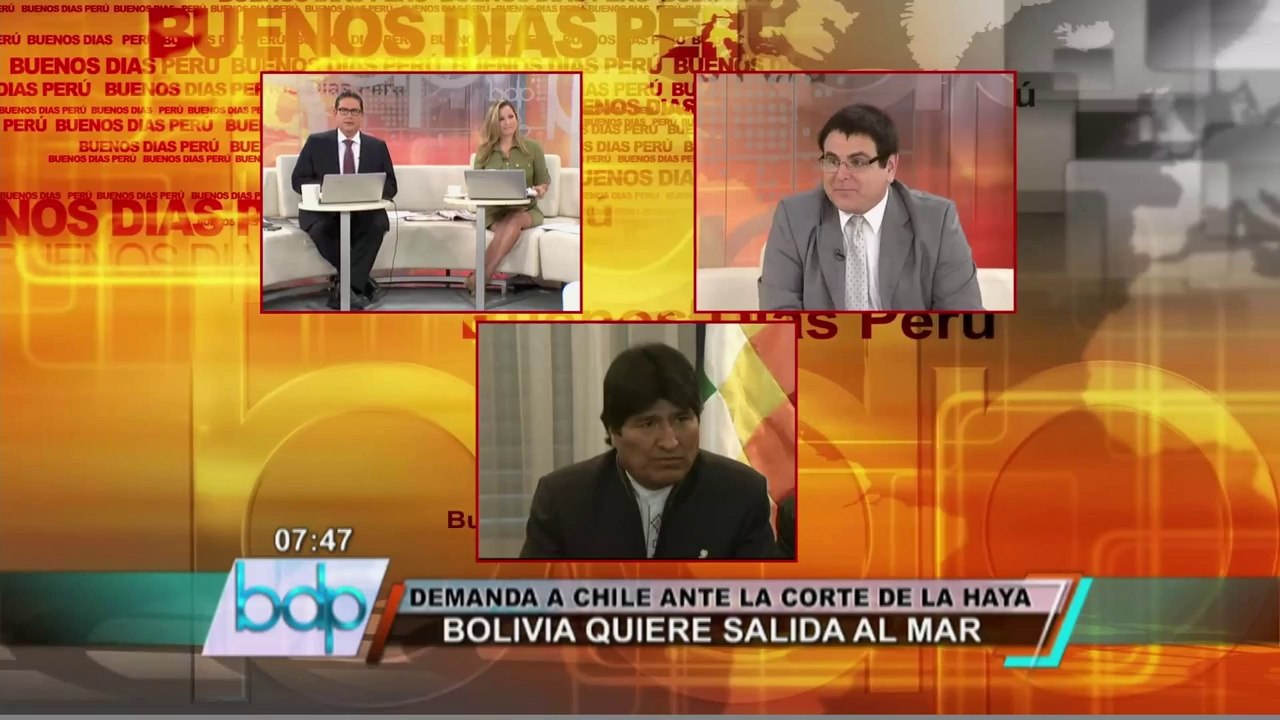 Afirman que si Corte de la Haya le da razón a Bolivia, Perú deberá pronunciarse (2/2)