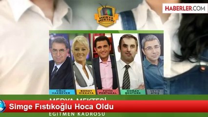 Simge Fıstıkoğlu Hoca Oldu