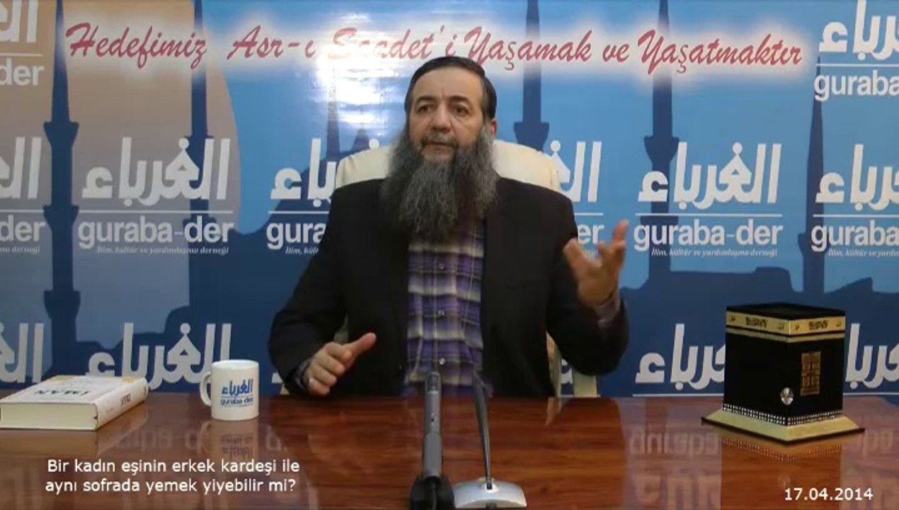 Bir kadın eşinin erkek kardeşi ile aynı sofrada yemek yiyebilir mi