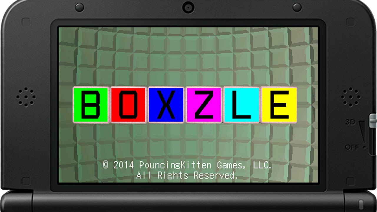 CGR Undertow - BOXZLE review for Nintendo 3DS