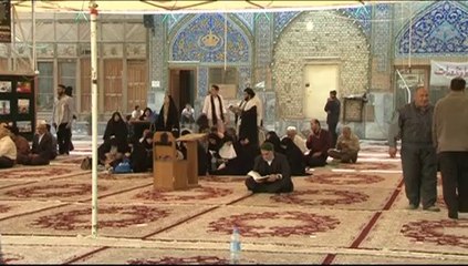 restauration du mausolée de l'Imam Askari à Samara