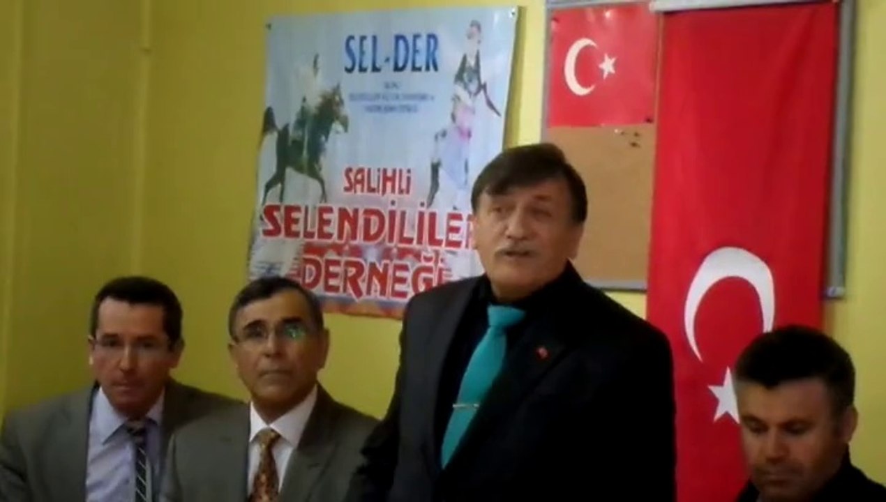 SELENDİLİLER DERNEĞİ GENEL KURUL SEÇİMİ-KURUCU BAŞKAN EĞİTİMCİ SEDAT GÜNAY'IN KONUŞMASI