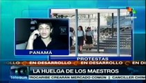 Maestros panameños inician huelga de 48 horas, piden aumento salarial