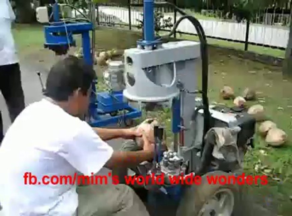 Coconut Dehusker Machine