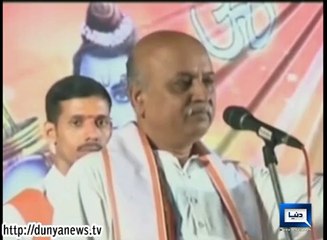 Evict Muslims from Hindu areas: Pravin Togadia