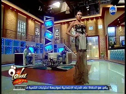 #ساعة_مع_شريف أحدث موديلات الأزياء مع مصمم الأزياء هشام أبو العلا