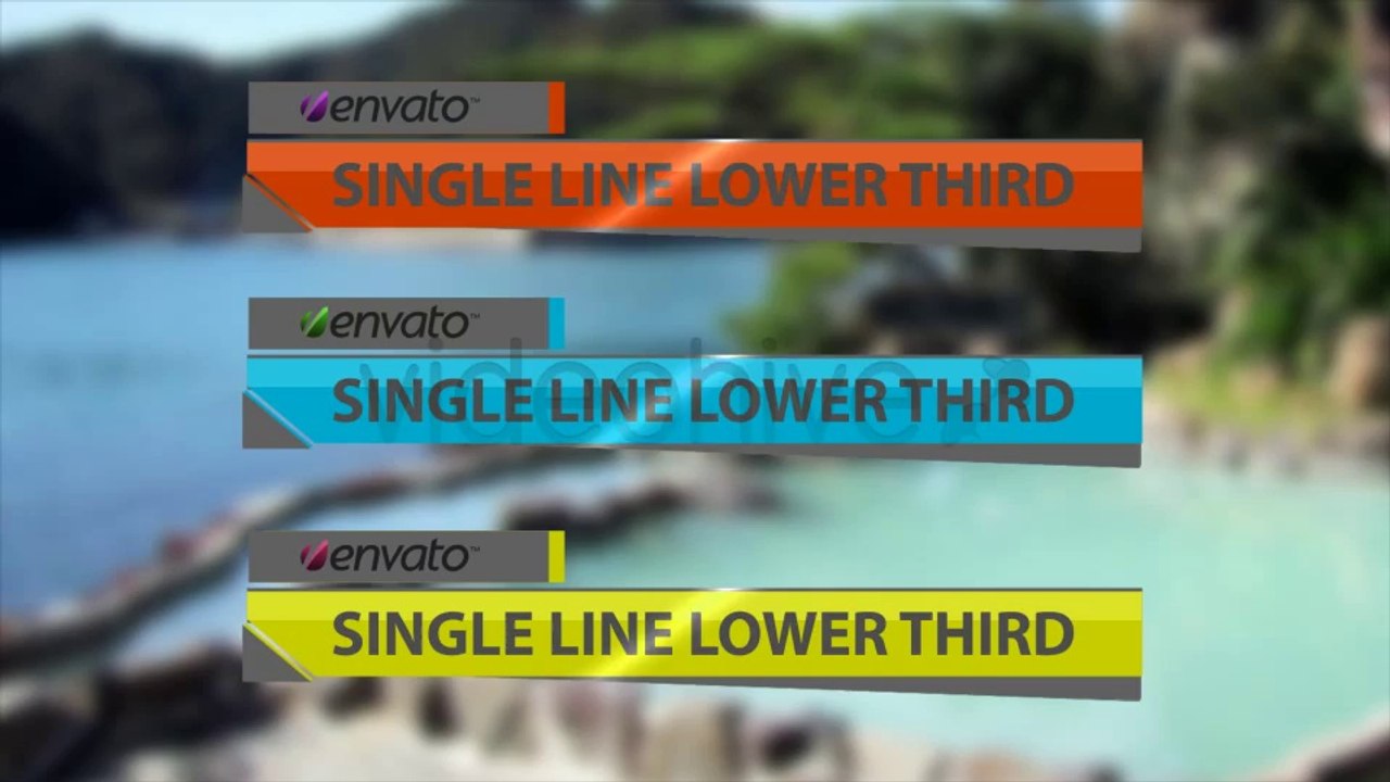 lower third - After Effects Template
