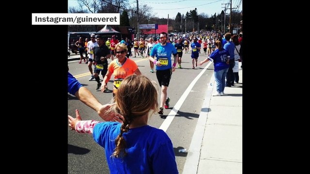 Instagramming the 2014 Boston Marathon
