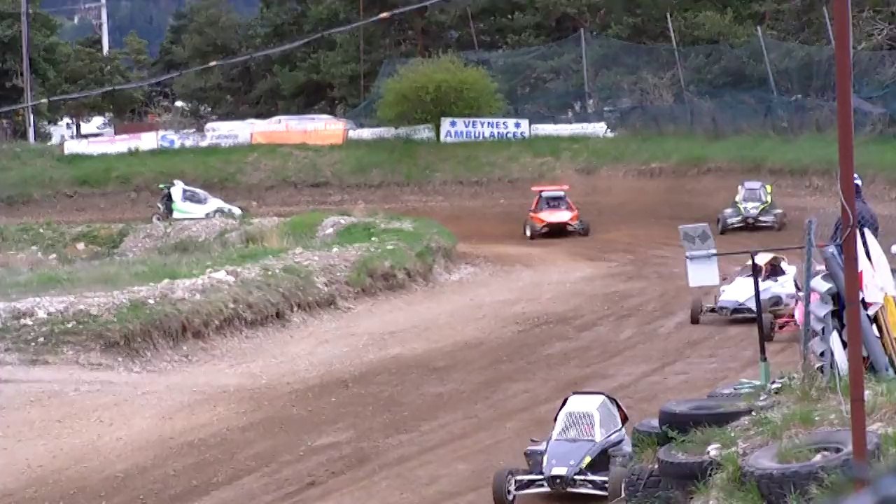 premire manche de l'autocross veynois le 20/04/2014