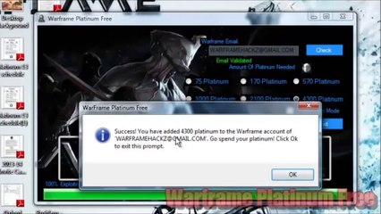 Warframe Free Platinum Hack - Unlimited Platinum  [With Proof] [UPDATED] 2014