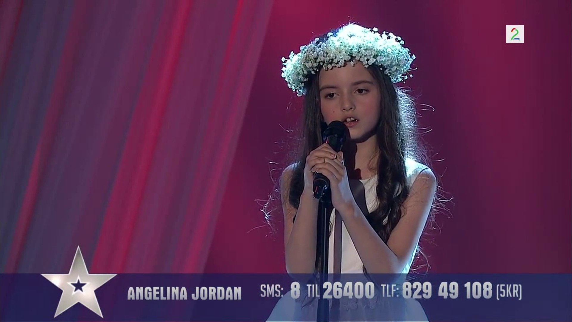 8-year-old Angelina Jordan Amazing Singing Bang Bang (My Baby Shot Me Down)  | Norske Talenter - video Dailymotion