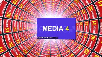 Monitors Tunnel - After Effects Template