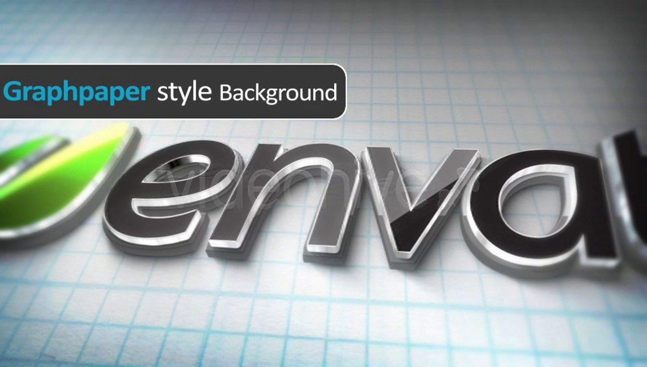 Elegant 3d Logo Reveal