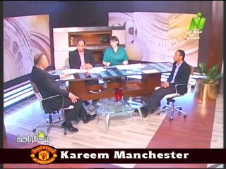 الاعلاميان خالد وسماح في بيت الرياضه مع الاعلامي المغربي محمد شروق والناقد الرياضي علاء عزت 21 ابريل 2014