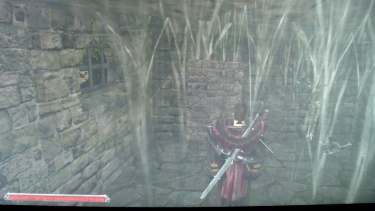 Schwarzmagier durch die Wand