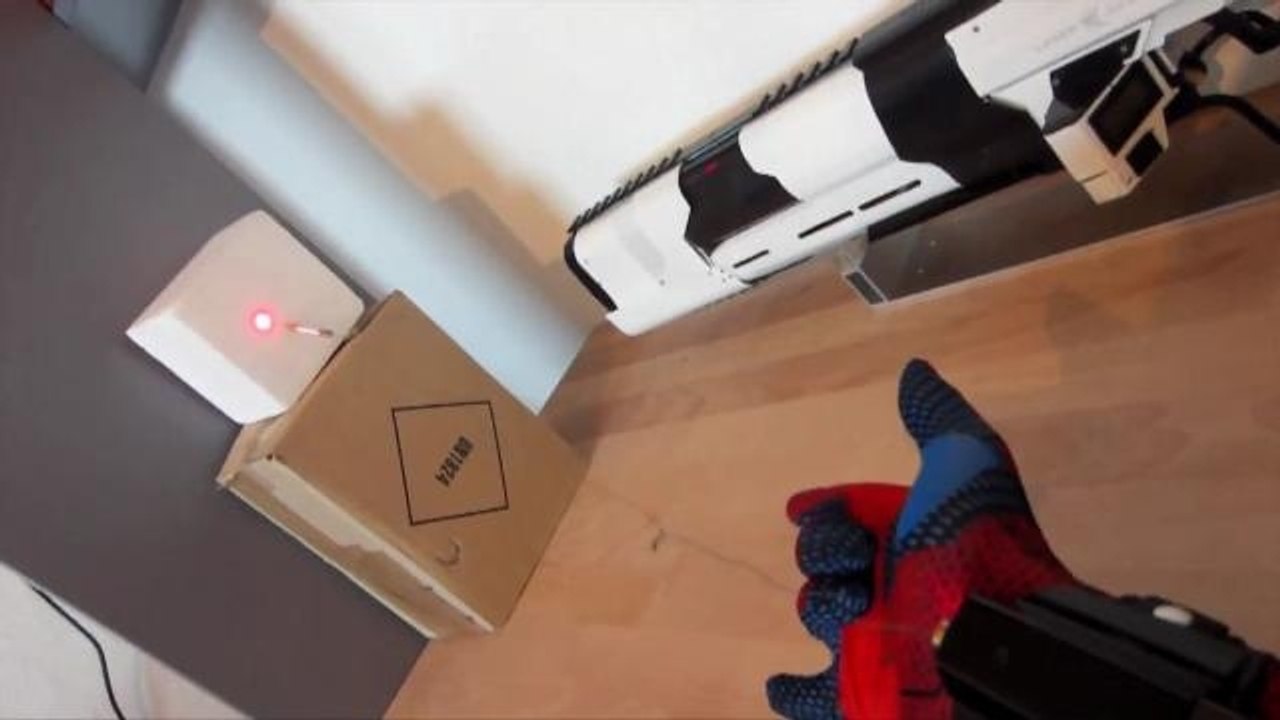 Spider-Man Fan Builds His Own Wrist-Mounted Web-Shooter