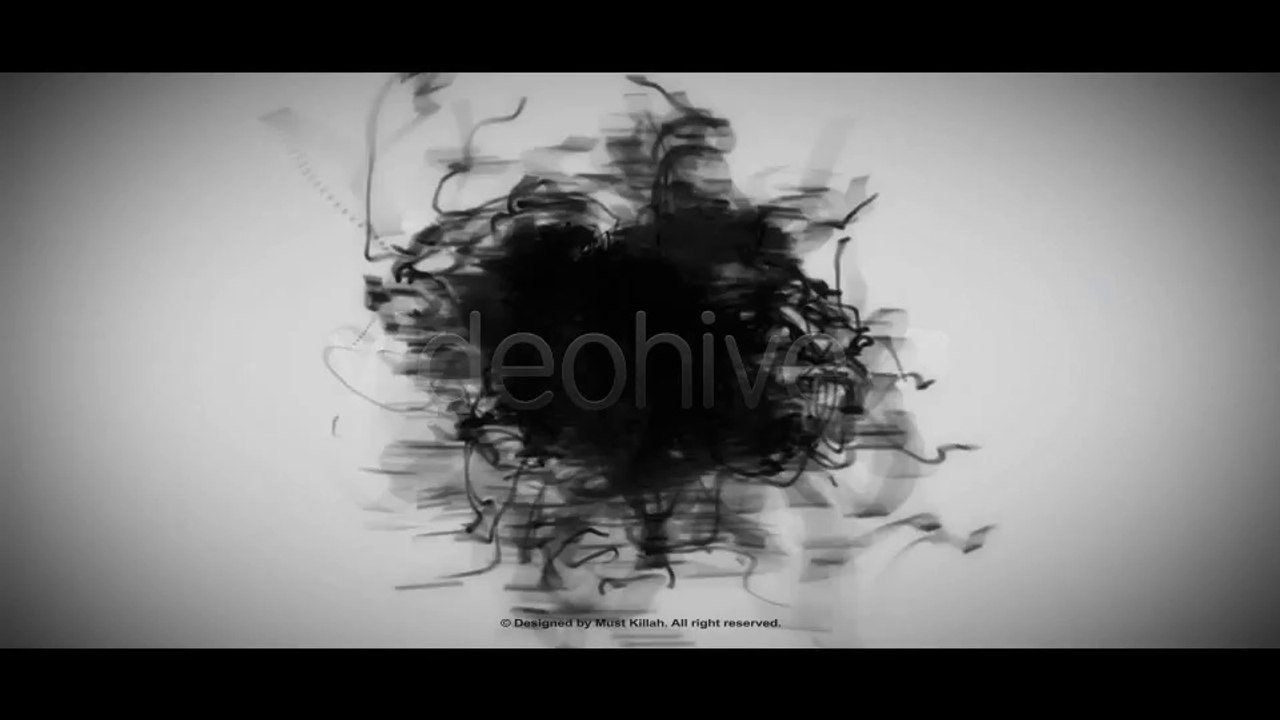 Dark Matter Logo - After Effects Template