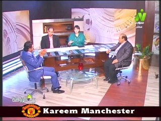 الاعلاميان خالد وسماح في بيت الرياضه مع الناقد الرياضي ايمن بدره والاعلامي المغربي سعيد هندي 12 ابريل 2014