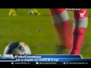 Deportivo Cali se despidió con victoria de la Liga Colombiana