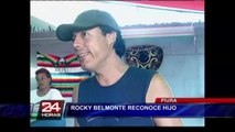 Rocky Belmonte reconoció legalmente a su hijo en Piura luego de 19 años