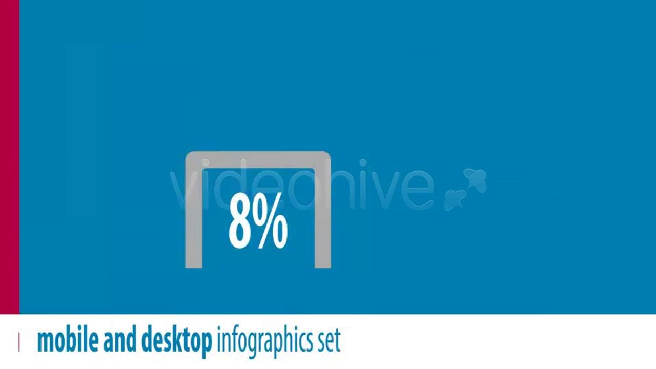 Mobile and Desktop Infographics Set - After Effects Template