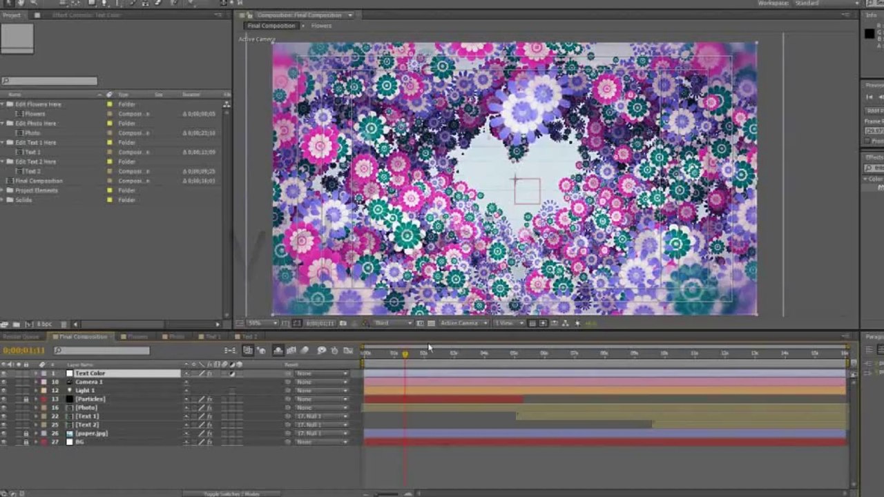 Valentine Letter - After Effects Template