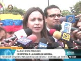 María Corina Machado introdujo amparo ante el TSJ