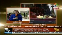 México: García Márquez despedido con honores en Palacio Bellas Artes