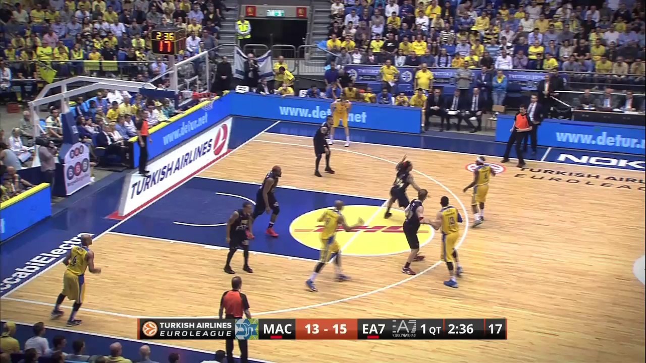Playoffs Magic Moments: Assist by Tyrese Rice, Maccabi Electra Tel Aviv
