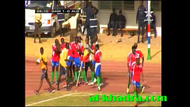 GAMBIE 1-2 ALGERIE (Feghouli,1er Match.1er but,1ère Victoire)
