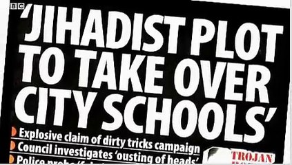 Islamic plot to take over England's schools - ''Operation Trojan Horse''