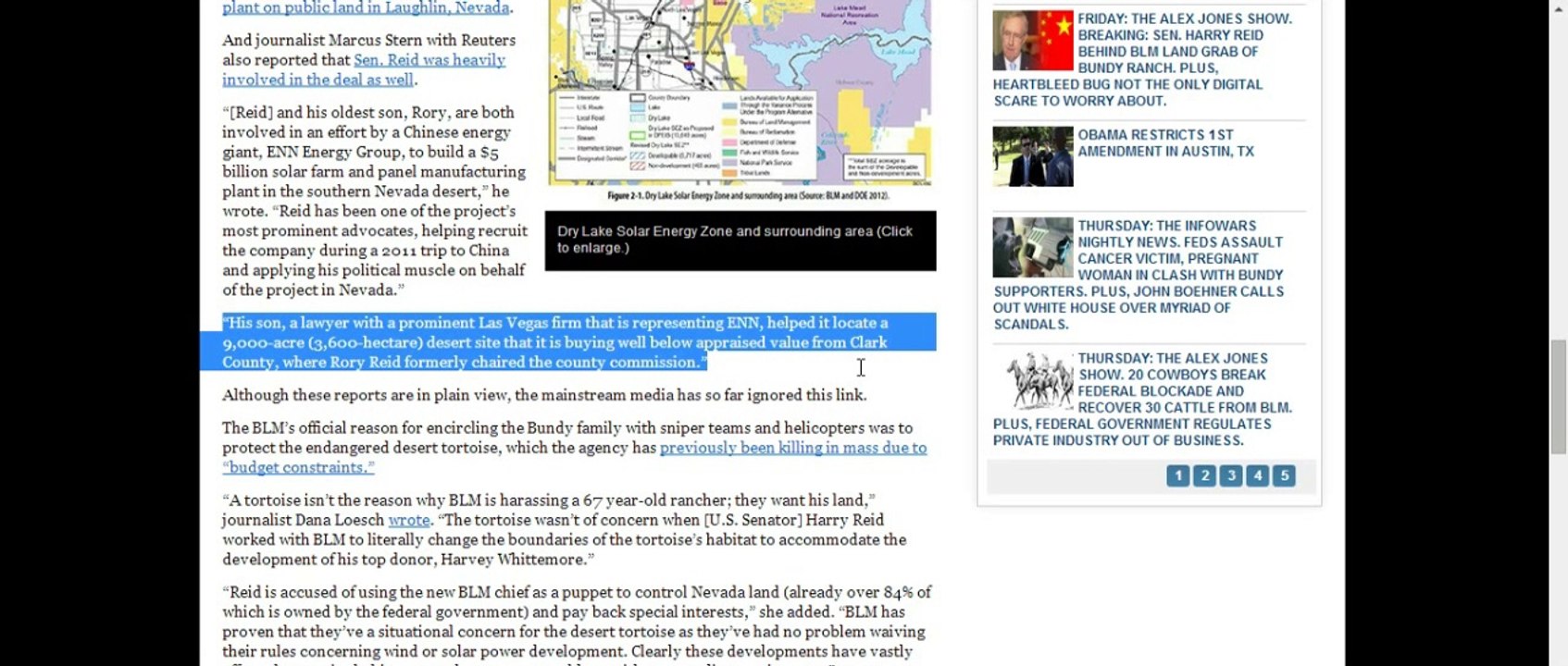 HARRY REID AND THE CHINESE ARE BEHIND THE LAND GRAB UNDENIABLE PROOF!!!!!