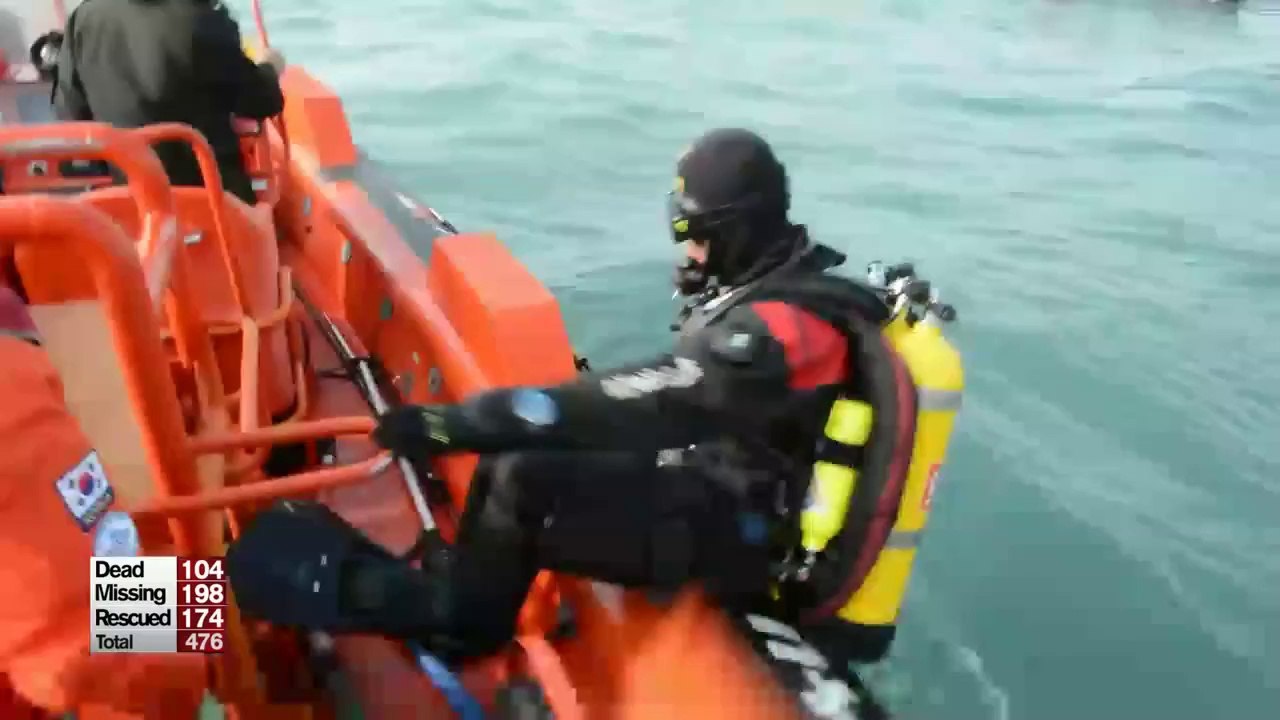 Death toll rises with no news of survivors on sunken Korean ferry