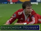 Marouane Chamakh vs Bayern Munich - Uefa Champions League - Groupe Stage - 2009/2010