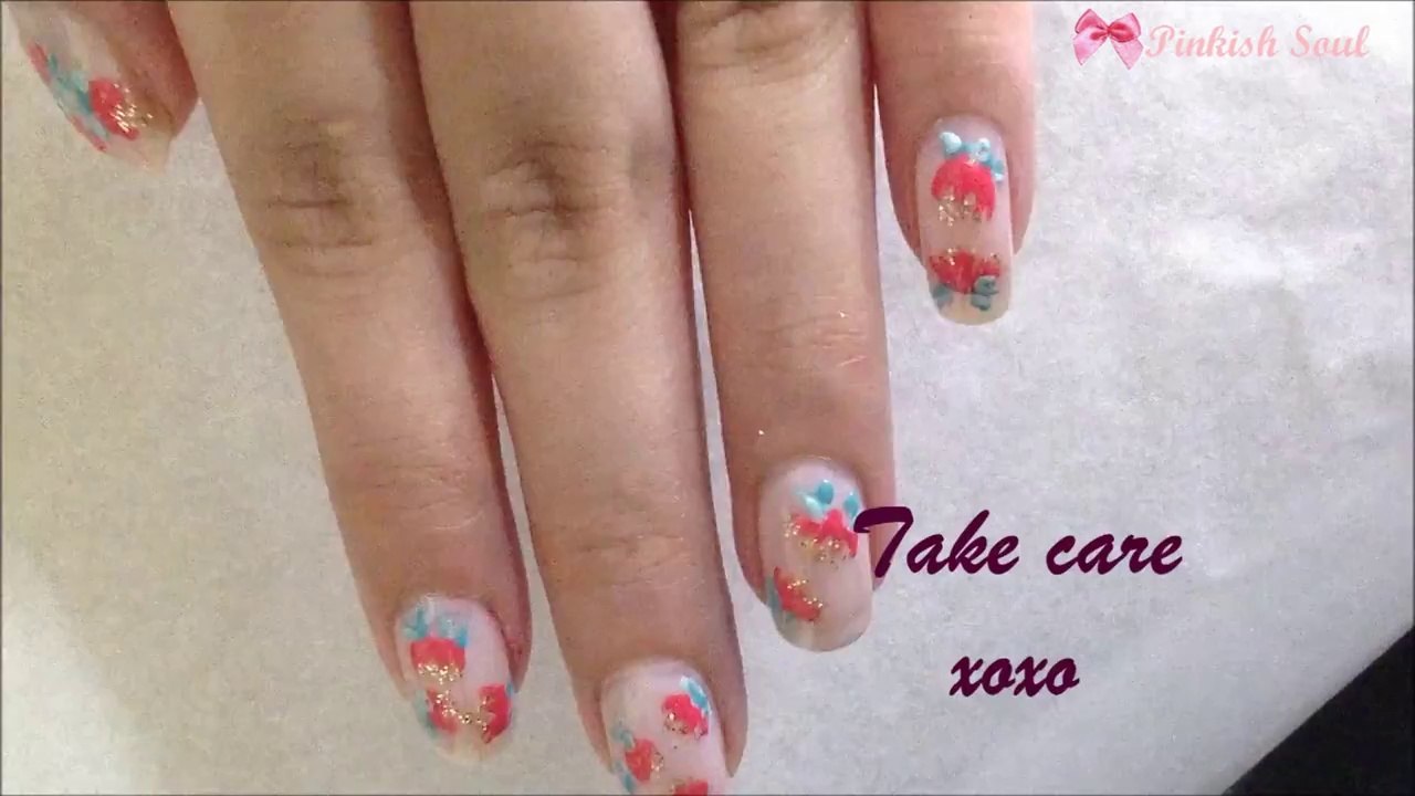 مناكير ناعم للمناسبات _ للصيف Nails art