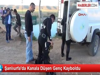 Şanlıurfa'da Bir Genç Sulama Kanalına Düştü İddiası