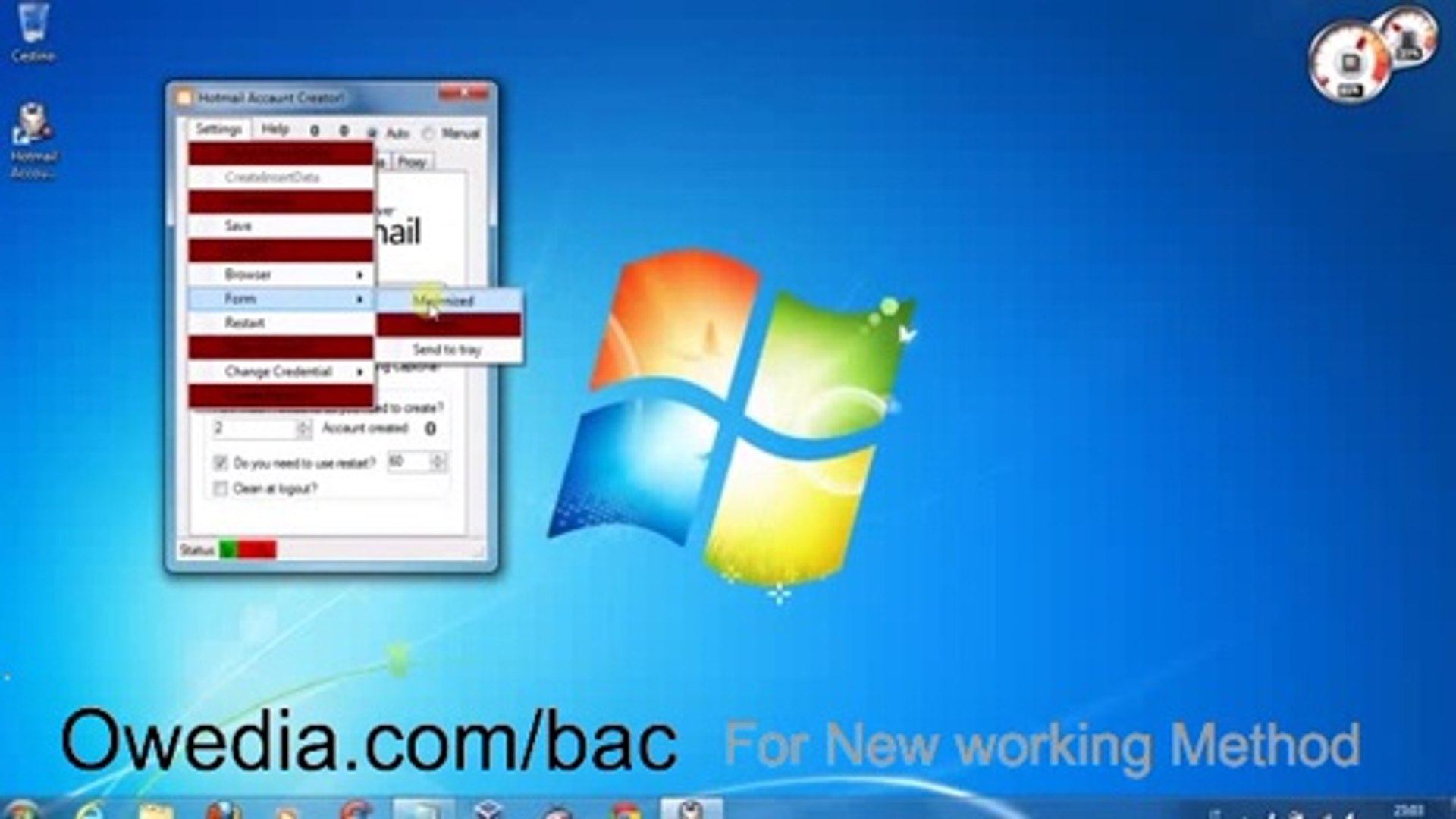 Fast gmail bulk account creator 2014