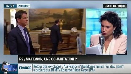 RMC Politique : PS / Matignon : une cohabitation difficile - 22/04