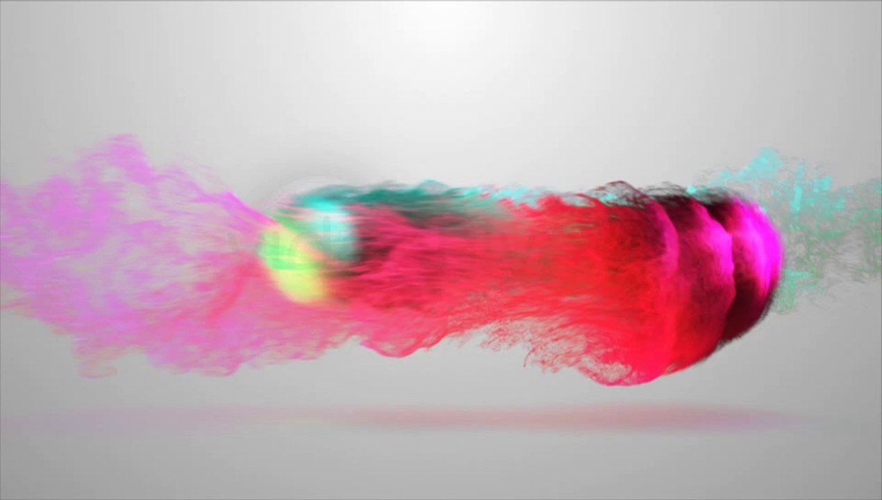Colorized Inkflow Logo Reveal