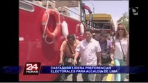 Luis Castañeda lidera la intención de voto para alcaldía de Lima