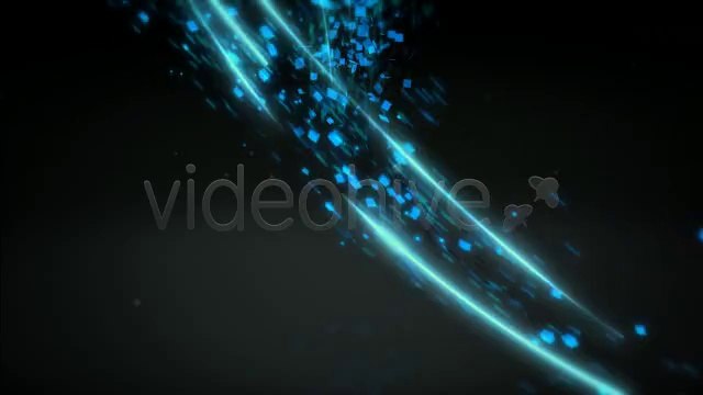 Particle Rays Logo Reveal