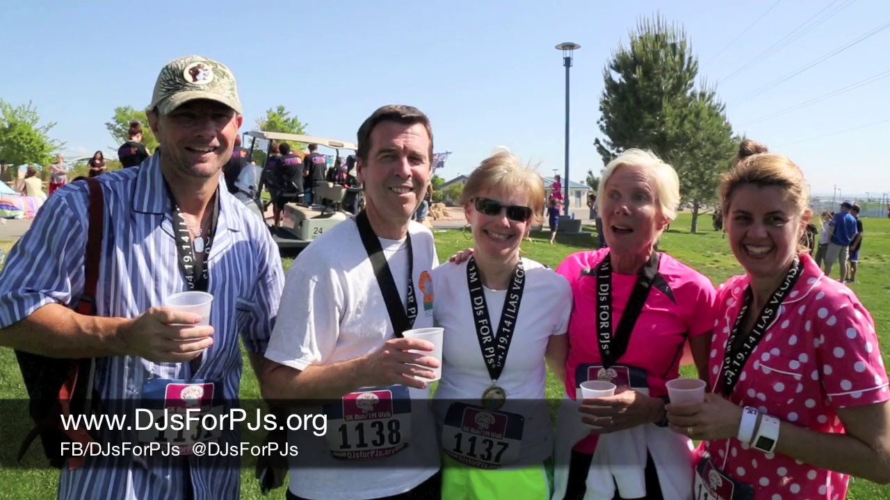 DJs for PJs Pajama 5k Run / 1M Walk 2014 Charity Event | Las Vegas pt. 4