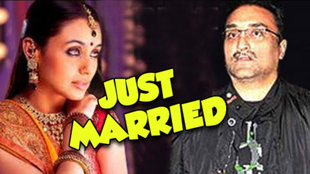 CONFIRMED - Rani Mukherji Aditya Chopra Tie The Knot